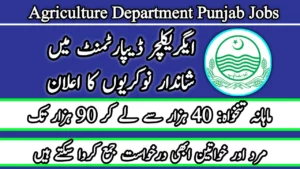 Agriculture Department Punjab Jobs 2024 Online Apply