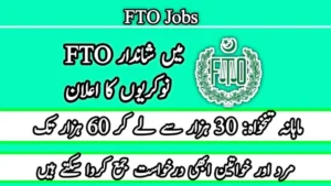 FTO Jobs 2024 Online Apply