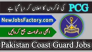 Pakistan Coast Guard Jobs Online Apply 2024